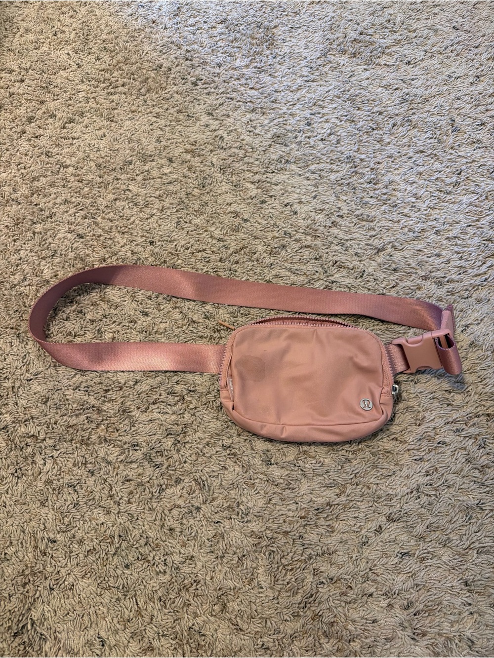 Dusty Pink Lululemon Crossbody Belt Bag
